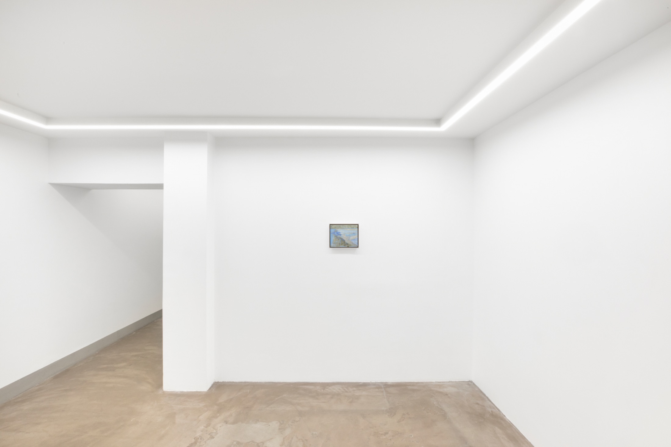 Installation view of Long Light, Bremond Capela, Paris, France, 2025